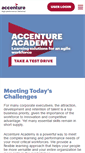 Mobile Screenshot of accentureacademy.com